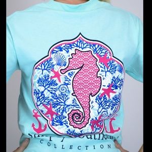 Simply Southern Seahorse & Starfish T-Shirt